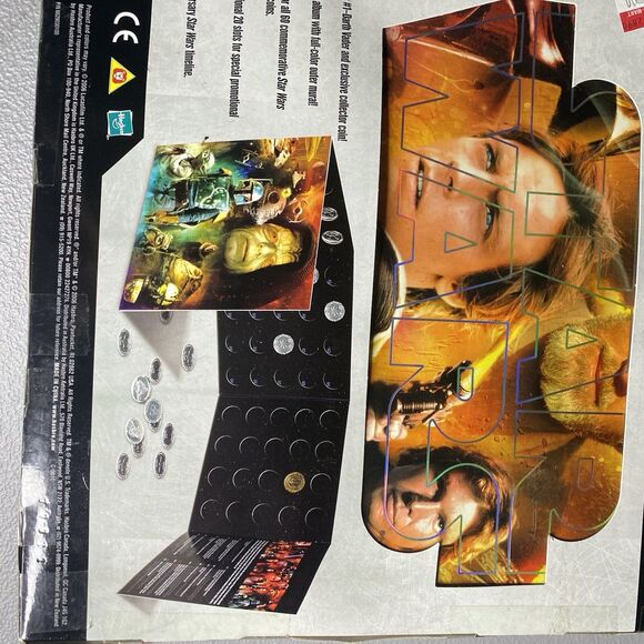 STAR WARS 30th Anniversary Coin Album w/ Darth Vader Exclusive Collectors Coin - Picture 6 of 10